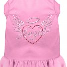 Angel Heart Rhinestone Dress Light Pink Med