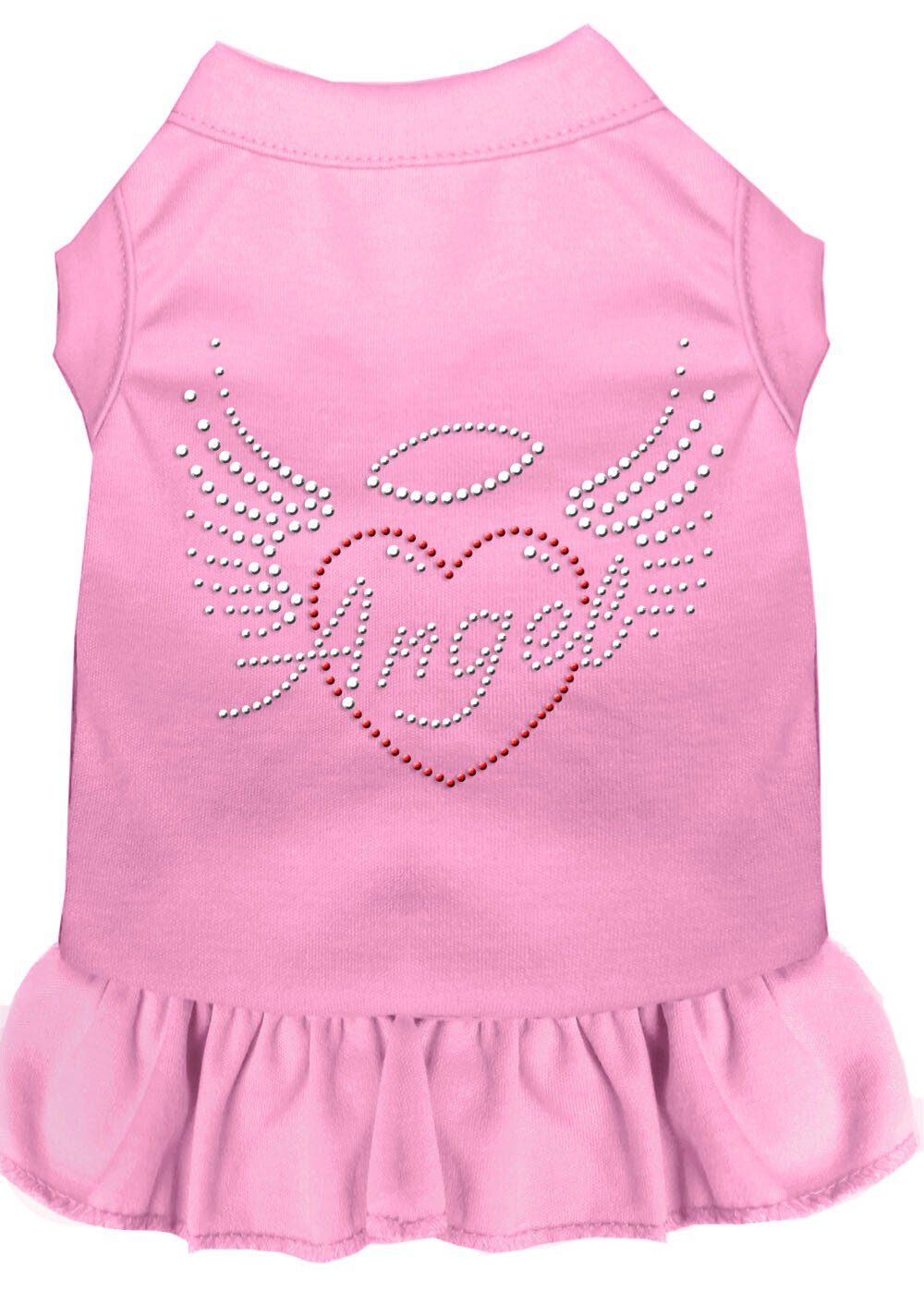 Angel Heart Rhinestone Dress Purple 4X