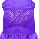 Angel Heart Rhinestone Dress Purple XXXL