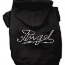 Angel Rhinestud Hoodie Black XXXL(20)
