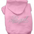 Angel Rhinestud Hoodie Pink XXL (18)