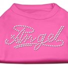 Angel Rhinestud Shirt Bright Pink L