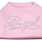Angel Rhinestud Shirt Light Pink L