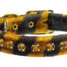 Animal Print Cat Safety Collar Tiger 12