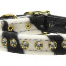 Animal Print Cat Safety Collar Zebra 10