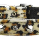 Animal Print Crystal and Spike Collars Jaguar 10