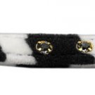 Animal Print Leash Zebra 3/8 Jwl Leash