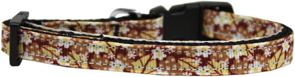 Aqua Love Nylon Cat Collar