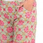 Block Shop Geometric Art Print Buckle-Free Elastic Short Shorts For Women