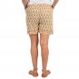 Block Shop Yellow Floral Fabric Pure Cotton Bermuda Shorts Women