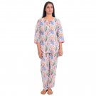 Block Shop Indian Designer Paisley Print Fabric Handmade Night Wear For Women
