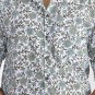 Block Shop Casual Shirts Sale Indian Hand Print Floral Cotton Voile Fabric