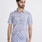 Block Shop 100% Pure Cotton Print Fabric Shirt For Men's Indian Traditional Look