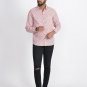 Block Shop New Pink Indian Floral Hand Block Print Pure 100% Cotton Fabric Shirt
