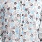 Block Shop Hand Block Print Fabric Natural Cotton Voile Floral Fabric&Acirc;&nbsp;Shirt