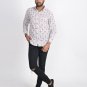 Block Shop Lotus Flower Shirt Casual Hand Block Print Cotton Fabric Sale