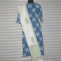 Block Shop Green Striped Kota Doria Fabric Dupatta/ Scarf/ Wrap