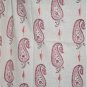Block Shop Coconut Buttons Red Paisley Print White A Line Dress Buy Online