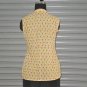 Block Shop Geometric Print Paisley Top Pure Cotton Yellow Sleeveless Top