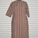 Block Shop Hand Block Print Bagru Rajasthan Stripe Multicolor Kurta Buy Online
