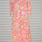Pink And Green Geometric Patterns Hand Block Print Floral Kurta For Women