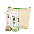 Plum Green Tea Face Care Kit With Kit Bag and Plum Green.