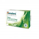 Himalaya Herbals Neem and Turmeric Soap, 125gm (Pack of 4) with Value