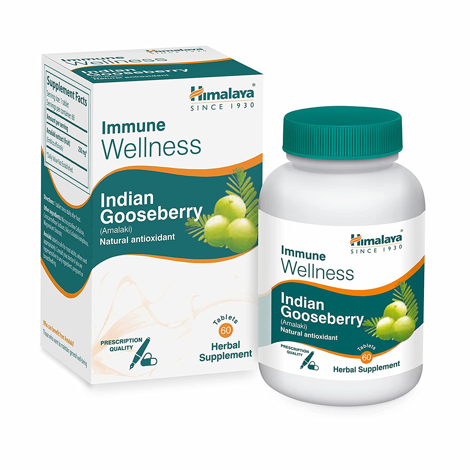 Himalaya Wellness Amalaki Immunity Wellness |Promotes health | -Pack of 60 Tablets