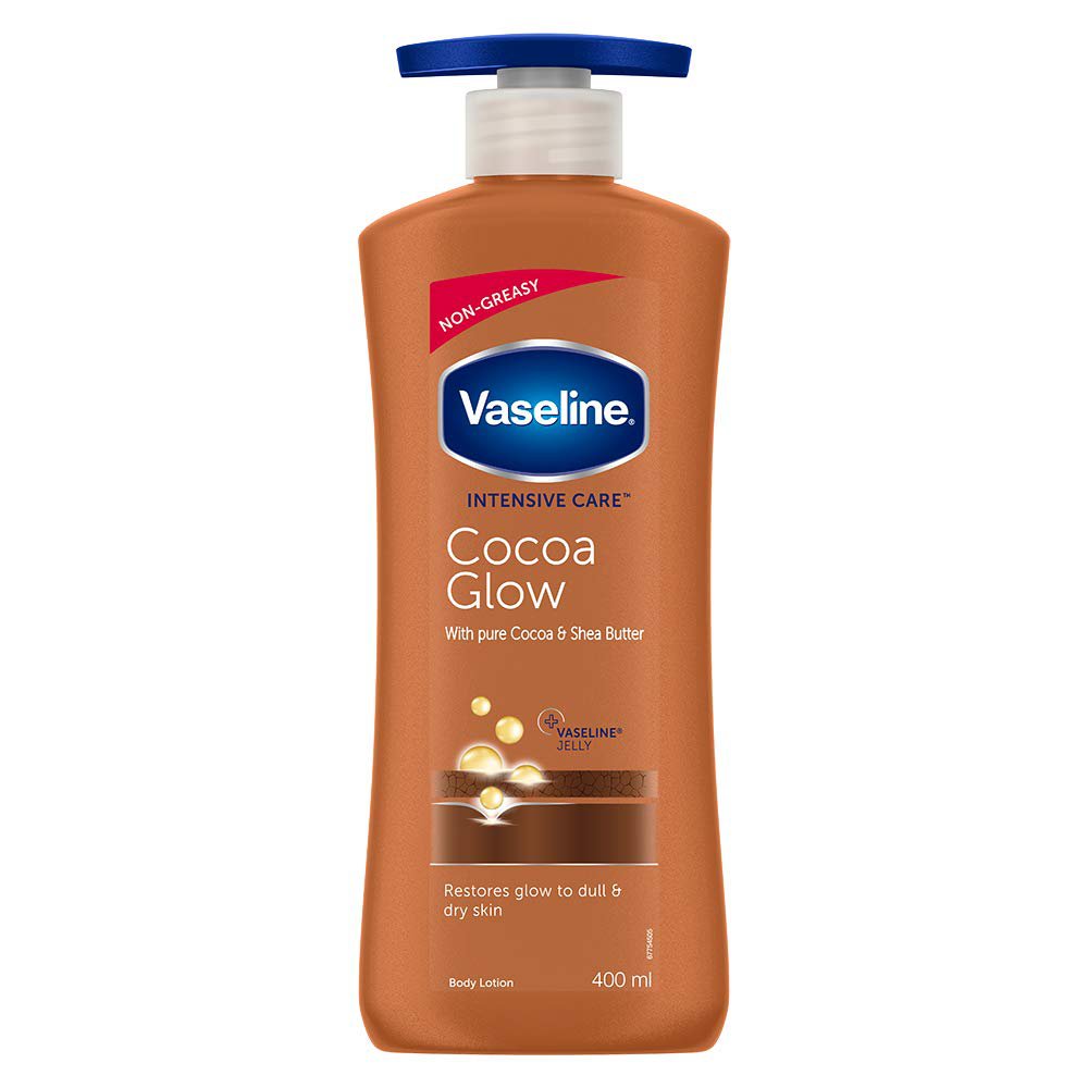 Vaseline Intensive Glow Body Lotion with Cocoa all skin type - 400 ml