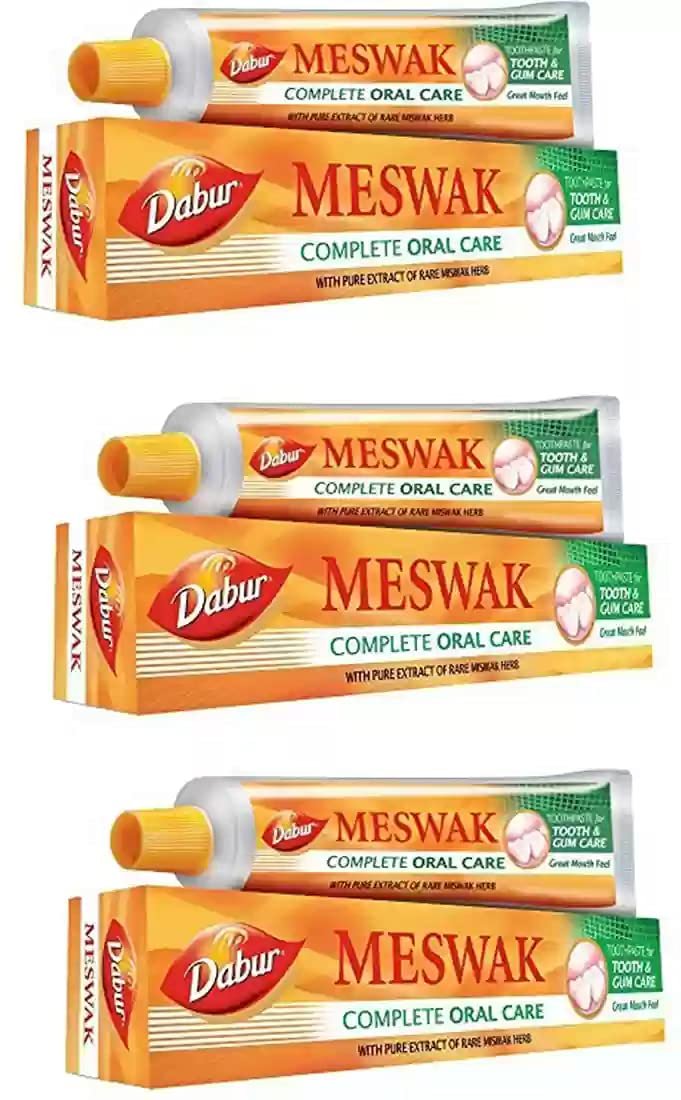 Meswak herbal Toothpaste 100gm pack of (4)