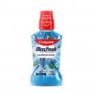 Colgate MaxFresh Plax Antibacterial Mouthwash, 500ml, Peppermint Fresh, 24/7 Fresh Breath,