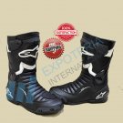 Alpinestars Top Quality Motorcycle Boots Genuine Leather Motorbike Racing Shoes