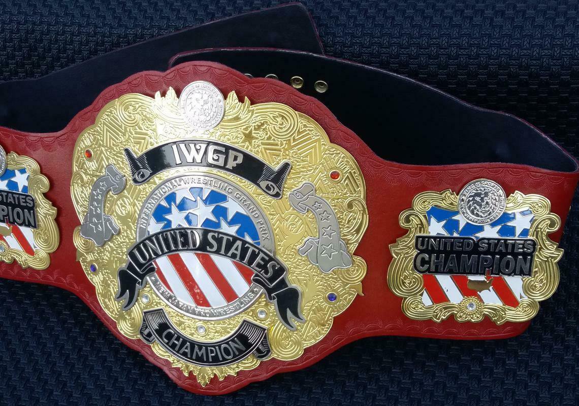 IWGP UNITED STATE Wrestling Champion Title Belt, best gift for wrestling lovers.