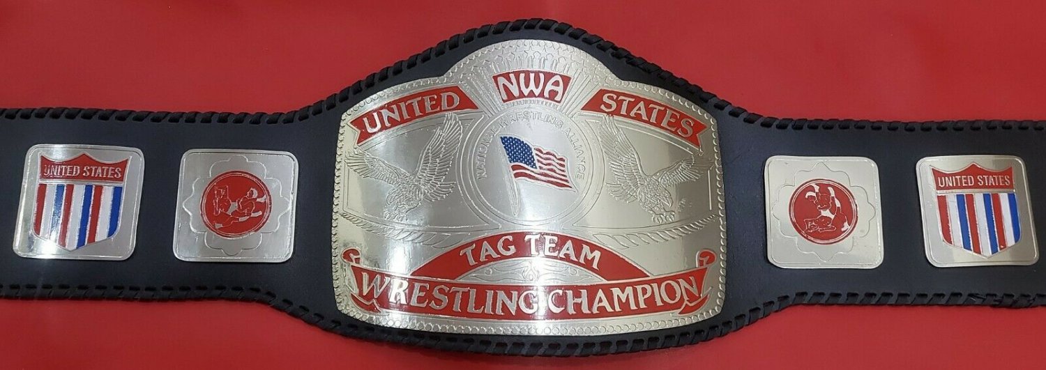 "NEW" NWA United States tag team Wrestling Championship Belt