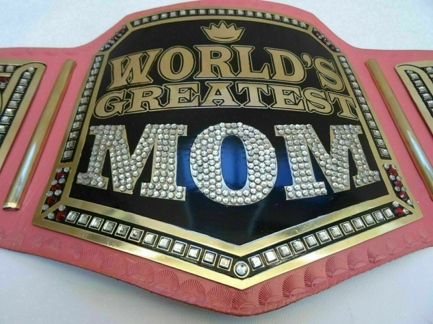 World Greatest Mom Wresting Championship Belt "Gift For MOM"