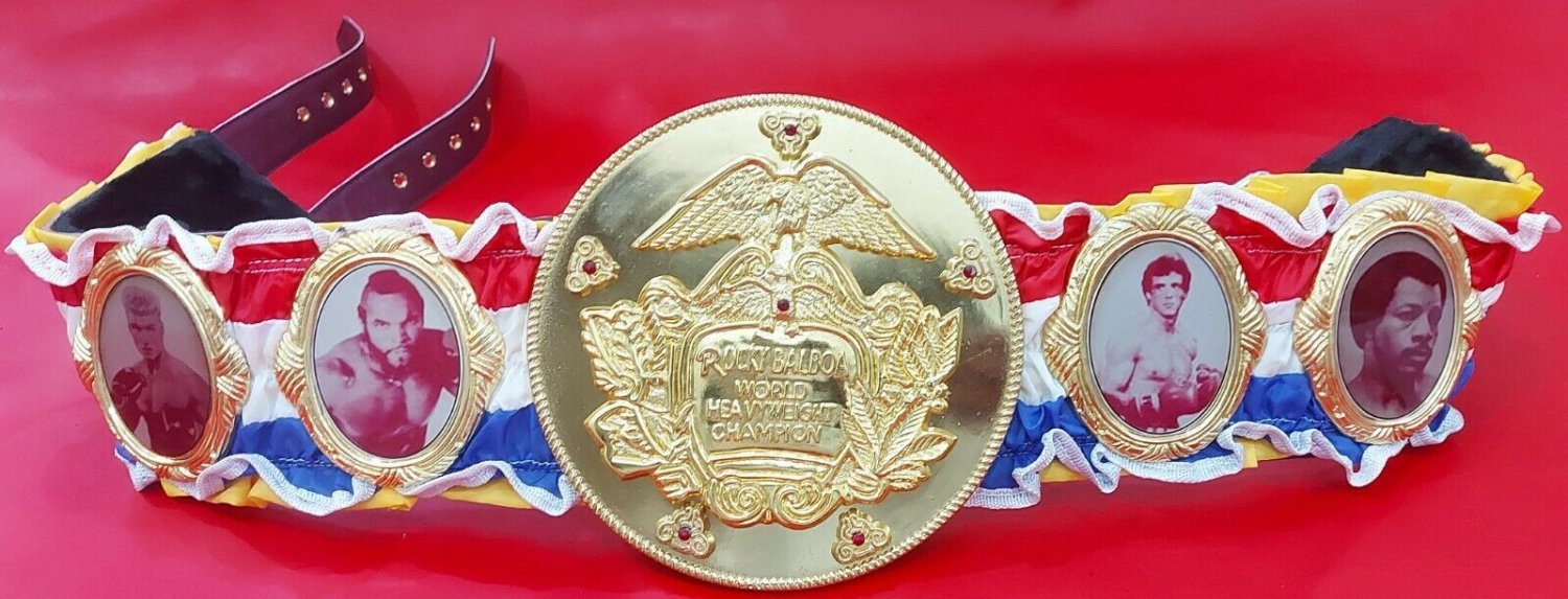 ROCKY RING MAGAZINE Boxing Championship Belt