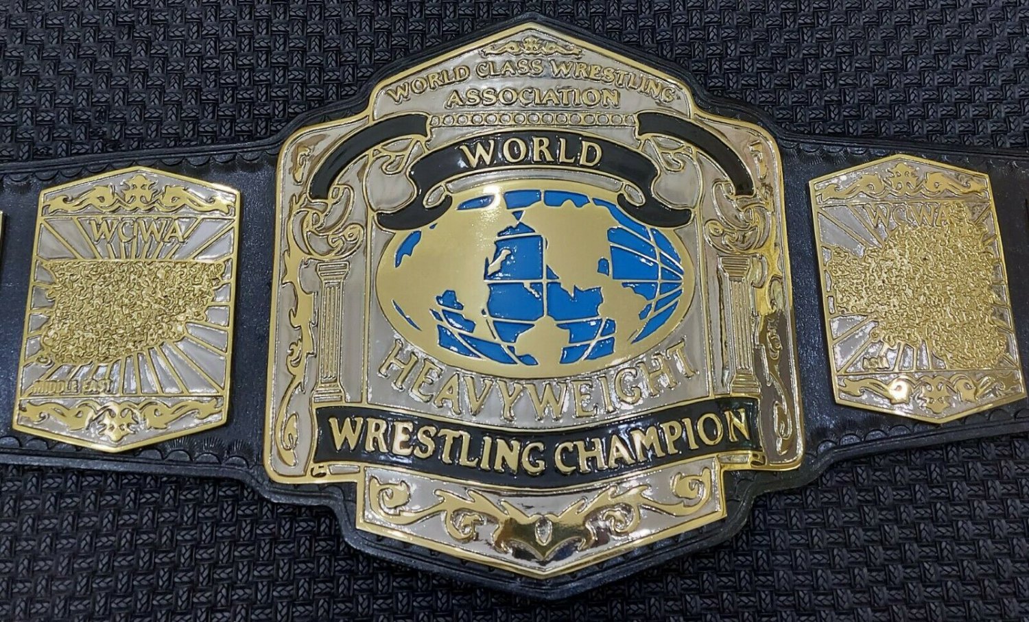 WCWA World Class Wrestling Association, Championship Belt Zinc Plates