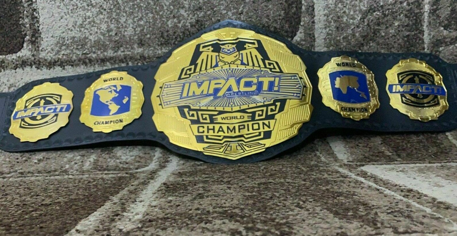WORLD IMPACT Wrestling Championship Belt.Adult Size.
