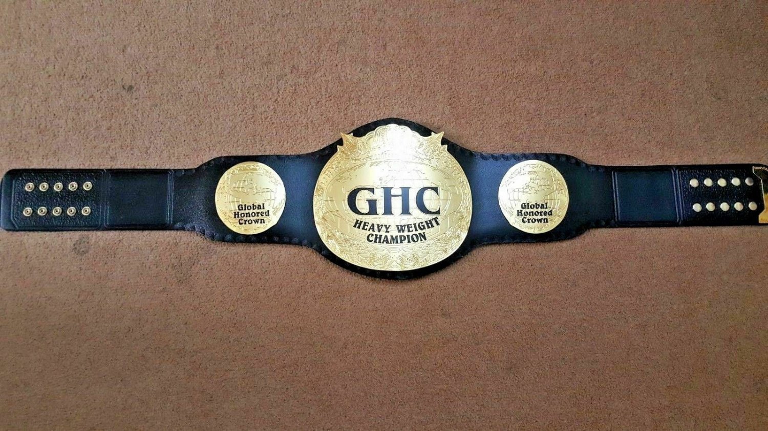 GHC Heavyweight Wrestling Championship Belt Adult size