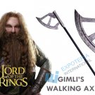 LOTR Walking Axe of Gimli  Comes With Wall Plaque