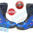 Bmw Top Quality Motorcycle Boots Genuine Leather Motorbike Racing Shoes