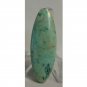 Chrysocolla cabochon, 44 X 15.5mm oval