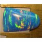 Blue lab created opal cabochon, 24X16mm tongue