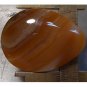 banded agate cabochon, 39X29mm drop