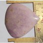 Phosphosiderite cabochon, 26.5 X 26mm drop