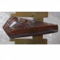 Brecciated agate cabochon, 46X19mm Kite