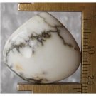Howlite cabochon, 24X22mm  freeform drop