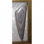 Fordite cabochon, 46X14mm freeform drop