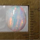 lab created opal, 10X8mm oval