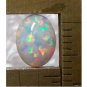 lab created opal, 8X6mm oval